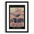 Retro Grand Canyon Poster – Vintage National Park Art