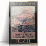 Retro Grand Canyon Poster – Vintage National Park Art