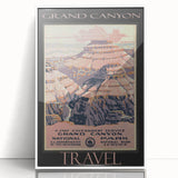 Retro Grand Canyon Poster – Vintage National Park Art