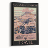 Retro Grand Canyon Poster – Vintage National Park Art