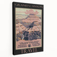 Retro Grand Canyon Poster – Vintage National Park Art