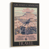 Retro Grand Canyon Poster – Vintage National Park Art