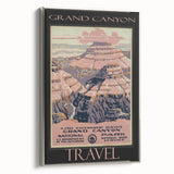 Retro Grand Canyon Poster – Vintage National Park Art