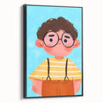 Curly Haired Boy - Boys Room Wall Art Kids Wall Art Prints