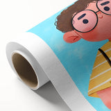 Curly Haired Boy - Boys Room Wall Art Kids Wall Art Prints