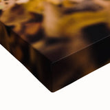 Black and white landscape painting on large stretched canvas, featuring a serene tree scene, ideal for bedroom wall art.