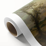 Classic Romantic Paintings - Danish Landscape with Stone Canvas Art