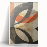 Modern Dining Room Wall Art – Abstract Canvas & Framed Print