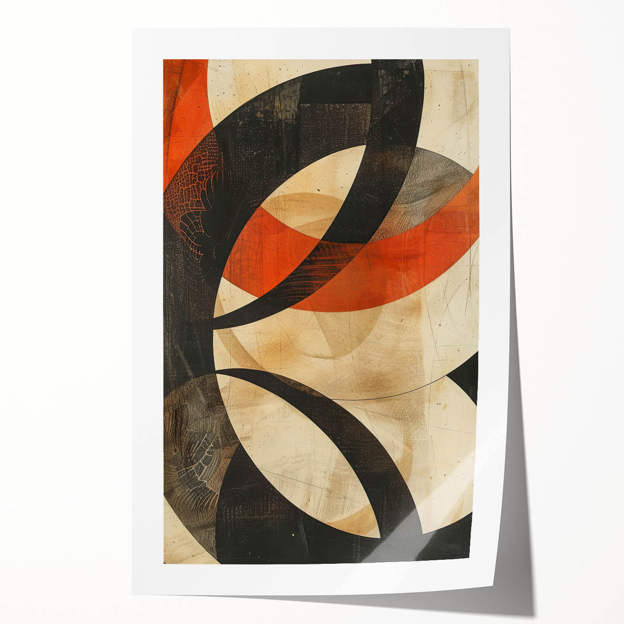 Modern Dining Room Wall Art – Abstract Canvas & Framed Print