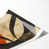 Modern Dining Room Wall Art – Abstract Canvas & Framed Print