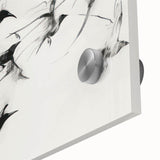 Close-up image of a vibrant acrylic glass artwork showcasing various colorful animals, featuring intricate details and vivid hues, perfect for modern home decor.