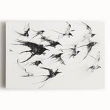 Stretched canvas artwork showcasing a vibrant animal design, featuring intricate details and bold colors, perfect for adding a unique touch to any room decor.