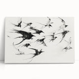 Stretched canvas artwork featuring a vibrant animal design, showcasing intricate details and bold colors, perfect for modern home decor and art enthusiasts.