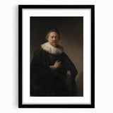 Baroque Nobleman Portrait - Antique Art Print for Classic Home Decor