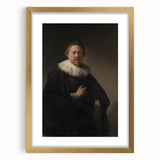 Baroque Nobleman Portrait - Antique Art Print for Classic Home Decor