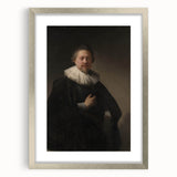 Baroque Nobleman Portrait - Antique Art Print for Classic Home Decor