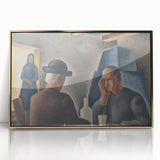 In an Inn Painting | Expressionism by Mikuláš Galanda