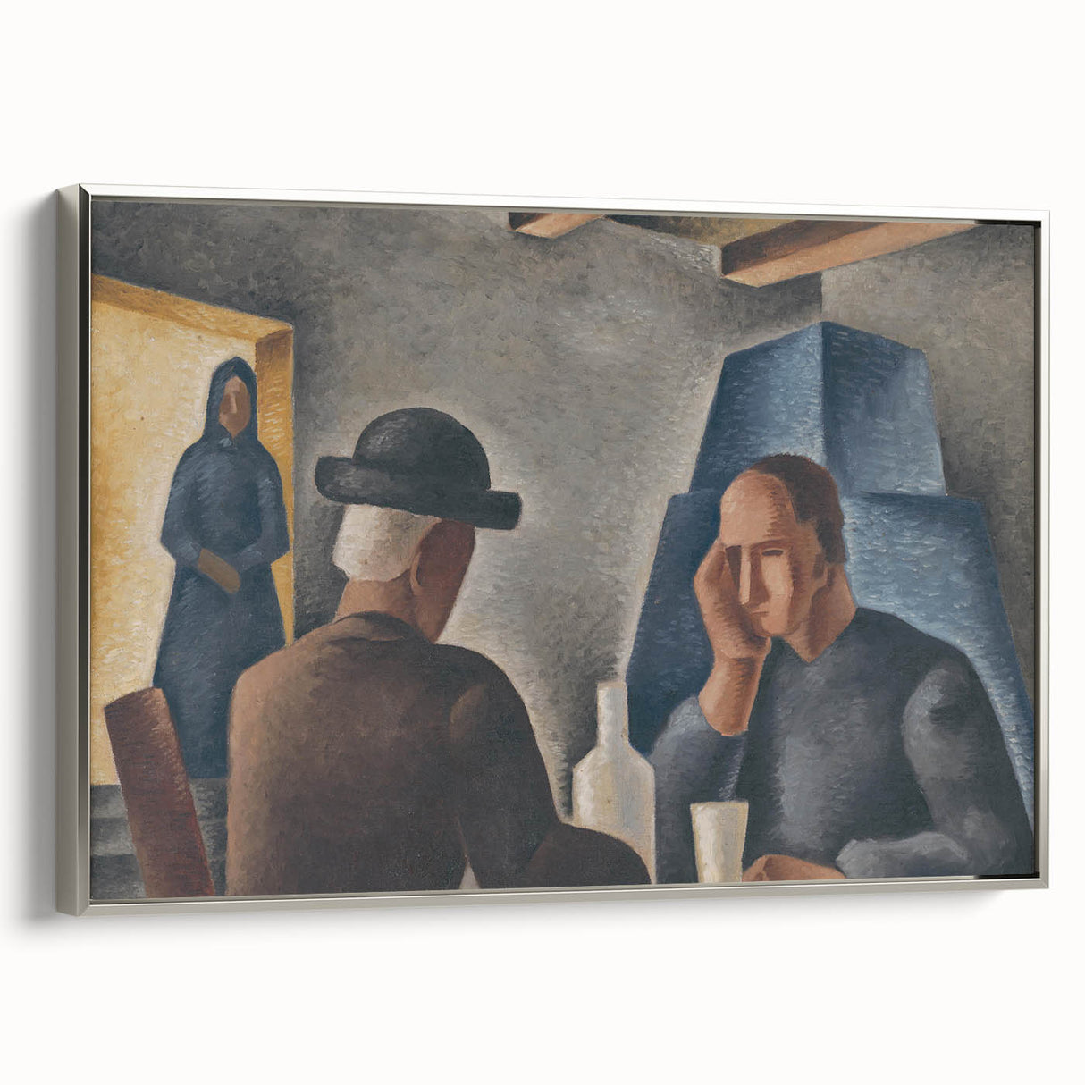 In an Inn Painting | Expressionism by Mikuláš Galanda