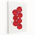 Large canvas displaying assorted fruits in vibrant colors, ideal for kitchen wall art.