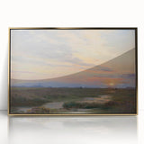 Impressionist Sunset Landscape - Evening at Skagen by P.S. Krøyer