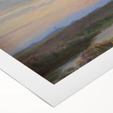 Impressionist Sunset Landscape - Evening at Skagen by P.S. Krøyer