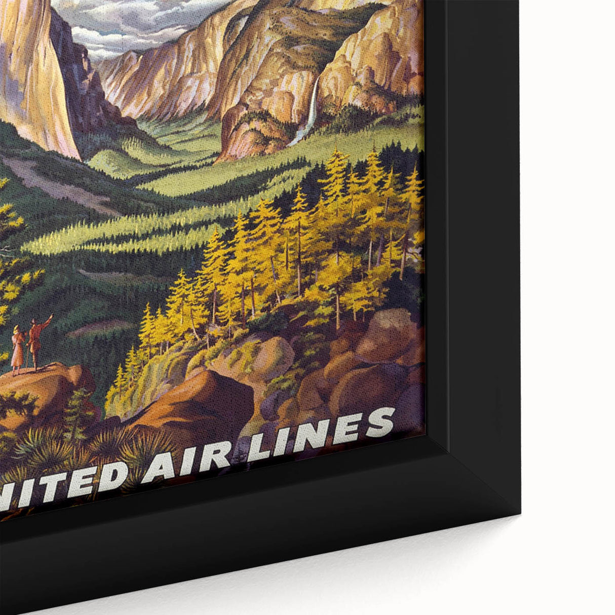 Retro Yosemite Poster – Vintage National Park Art