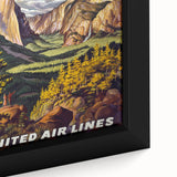 Retro Yosemite Poster – Vintage National Park Art