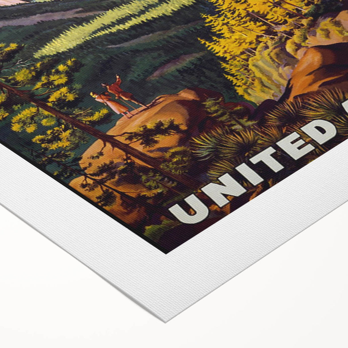 Retro Yosemite Poster – Vintage National Park Art