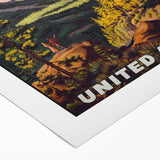 Retro Yosemite Poster – Vintage National Park Art