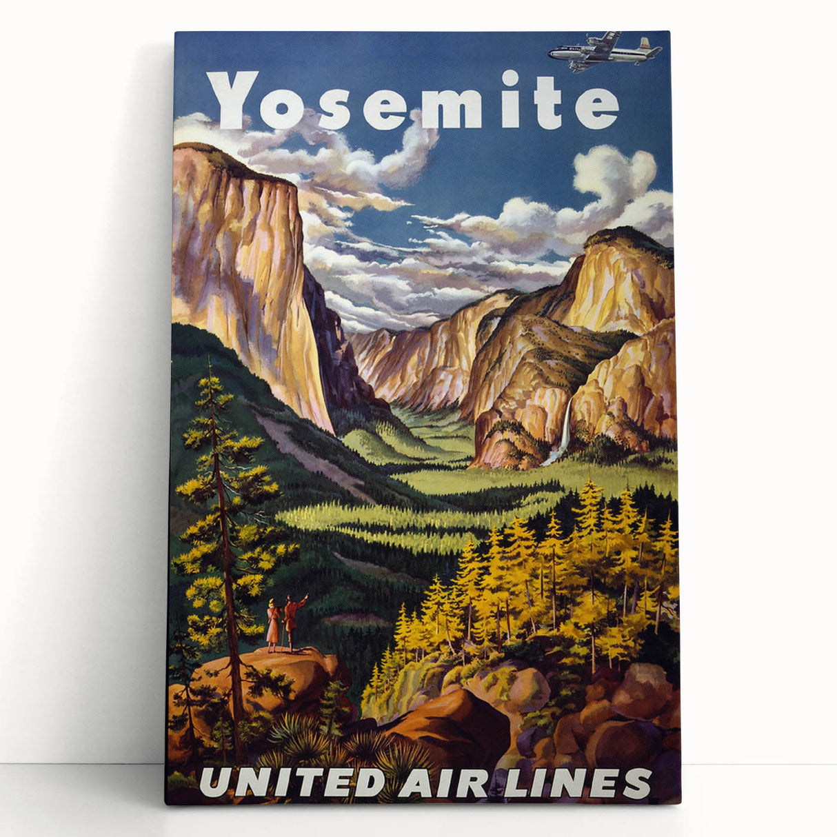 Retro Yosemite Poster – Vintage National Park Art