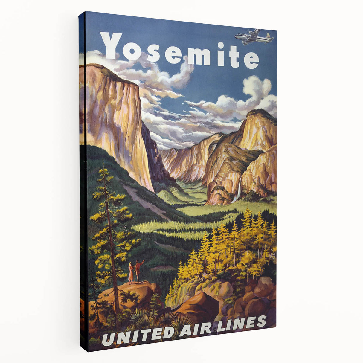 Retro Yosemite Poster – Vintage National Park Art