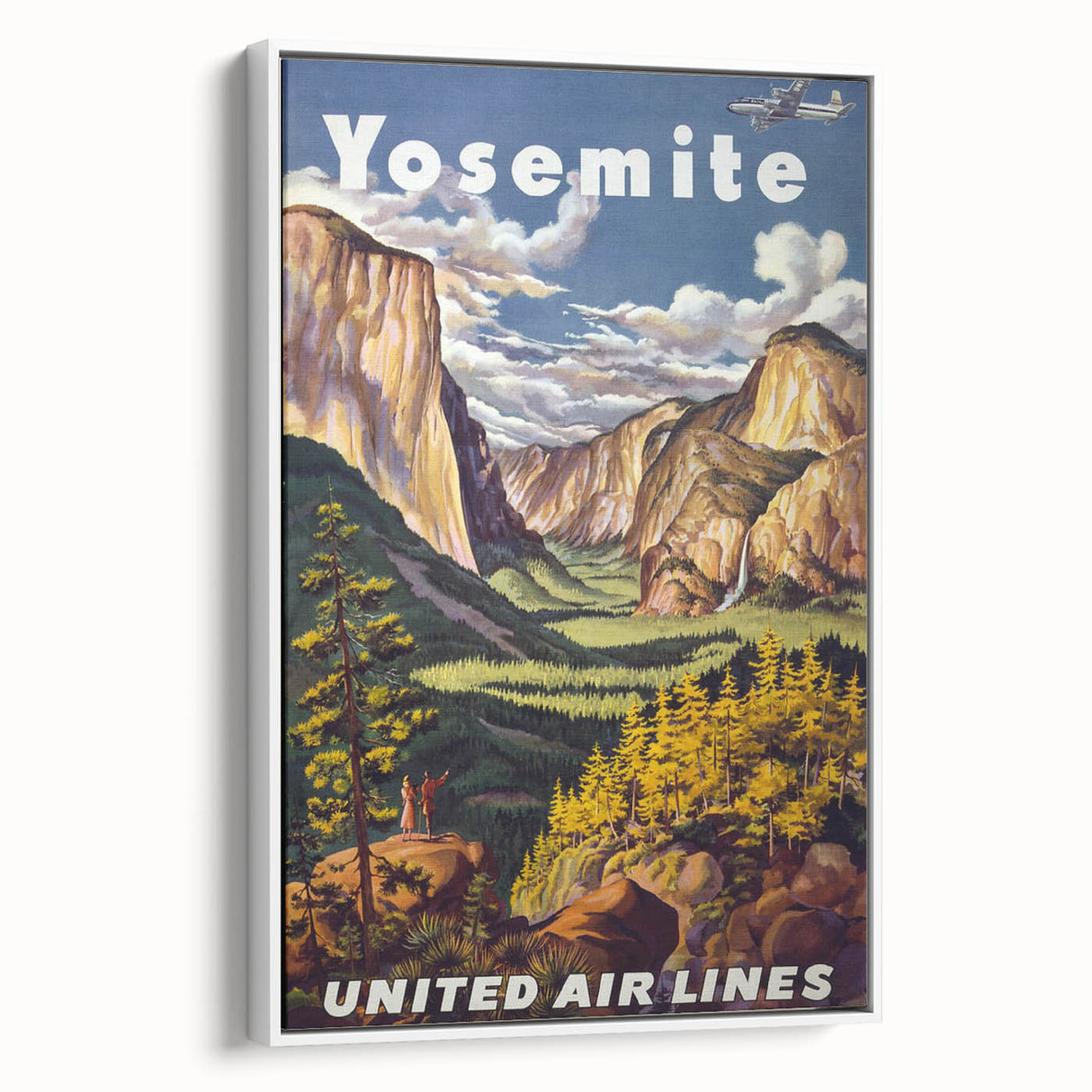 Retro Yosemite Poster – Vintage National Park Art