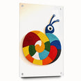 Colorful Snail - Boys Room Wall Art Kids Wall Art Prints
