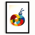 Colorful Snail - Boys Room Wall Art Kids Wall Art Prints