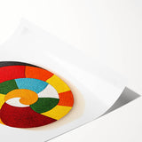 Colorful Snail - Boys Room Wall Art Kids Wall Art Prints