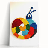 Colorful Snail - Boys Room Wall Art Kids Wall Art Prints