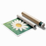Daisy Flower Nursery Wall Art – Kids Room & Baby Room Decor