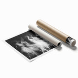 Echo of Motion – Emotive Ballerina in Dynamic Abstract Wall Art