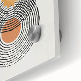 Dining Room Wall Decor - Abstract Geometric Minimalist Print