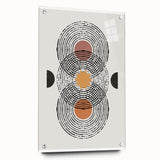 Dining Room Wall Decor - Abstract Geometric Minimalist Print