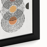 Dining Room Wall Decor - Abstract Geometric Minimalist Print