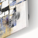 Abstract Geometric Wall Art – Large Modern Canvas for Living Room