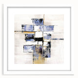 Abstract Geometric Wall Art – Large Modern Canvas for Living Room