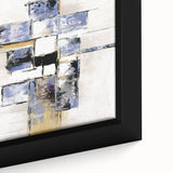 Abstract Geometric Wall Art – Large Modern Canvas for Living Room