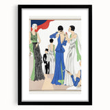 Chic Art Deco Wall Art – Glamorous 1920s Style Print for Home Décor