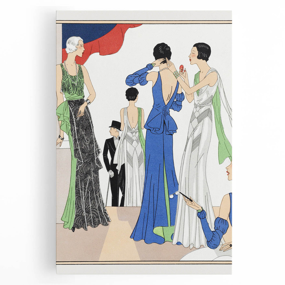 Chic Art Deco Wall Art – Glamorous 1920s Style Print for Home Décor