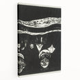 Expressionist Anxiety Print – Bold Black and White Abstract Wall Art