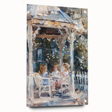 Large abstract wall art on acrylic glass featuring muted earth tones, ideal for dining room ambiance.