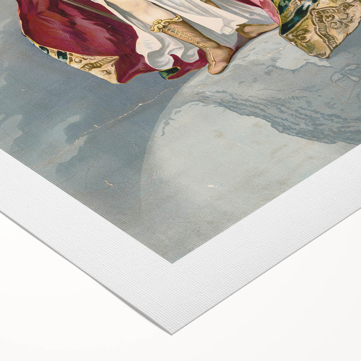Columbia & American Flag - Red, White, and Blue Wall Art