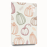 Pumpkin Pattern Halloween Wall Art - Rustic Fall Halloween Decor